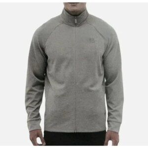 NEW Bench Urbanwear Men's L Full Zip Quick-Dry Sweatshirt Gray